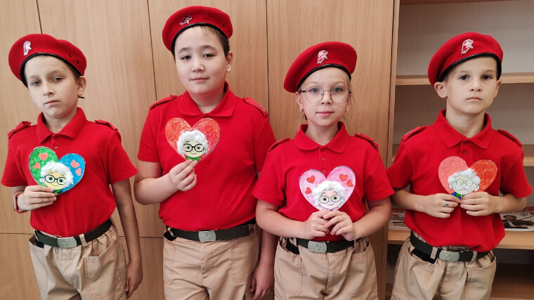 Юнармейцы школы №1 им.Созонова Ю.Г. приняли участие во Всероссийской акции «Внуки по переписке»